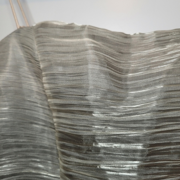 Bellissima Fashions Corset Olive Gold Top - Picture 3 of 4